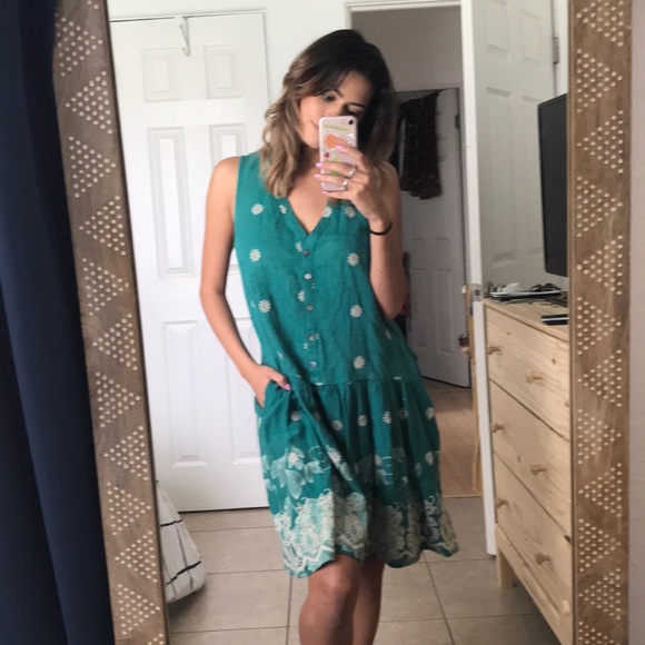 Anthropologie Embroidered Maeve Dress - Picture 4 of 8